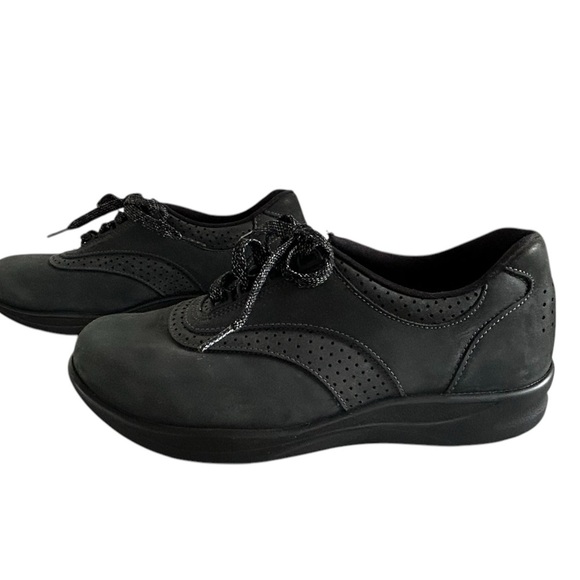 SAS Walk Easy Nero Walking Shoes Sz 8 - Picture 3 of 12